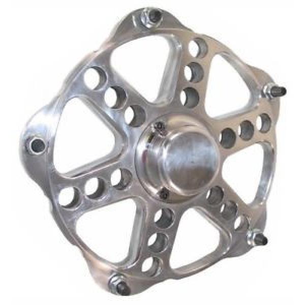 KEIZER ALUMINUM SPRINT CAR HUB W/BEARINGS,6 SPOKE,5 LUG,POLISHED #1 image