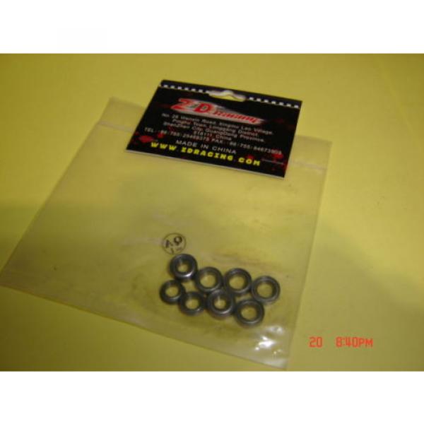 ZD racing 8 pcs 10x6x3-- bearings  for Rc car, buggy etc. #1 image