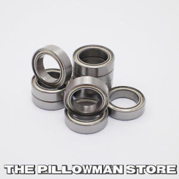 (10pcs.) 10x15x4 mm 6700zz BB1510 Metal Ball Bearing for Tamiya RC Car Truck #1 image