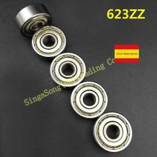 2 X BEARINGS 623ZZ PRUSA REPRAP CARS RC CAR MINIATURE RADIAL BALL #1 image