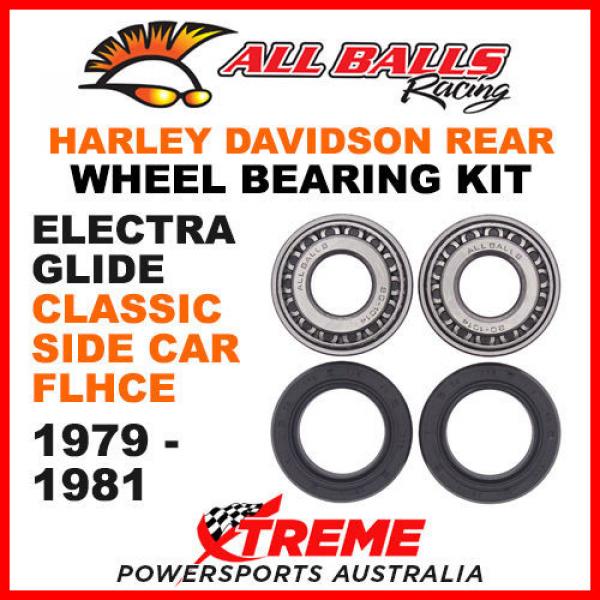 25-1002 HD Electra Glide Classic Side Car FLHCE 1979-1981 Rear Wheel Bearing Kit #1 image