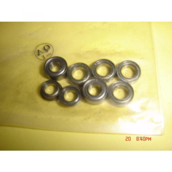 ZD racing 8 pcs 10x6x6-5 x8x8 - 10x5x4 bearings  for Rc car, buggy etc. #2 image