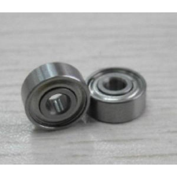 10pcs R4 ZZ 1/4&#034; x 5/8&#034; x 0.196 inch Bearing Miniature Ball Radial Bearings R4ZZ #1 image