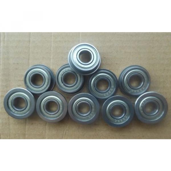 10pcs Flanged Miniature Ball Radial Bearing F683ZZ 2Z 3 x 7 x 3mm #1 image