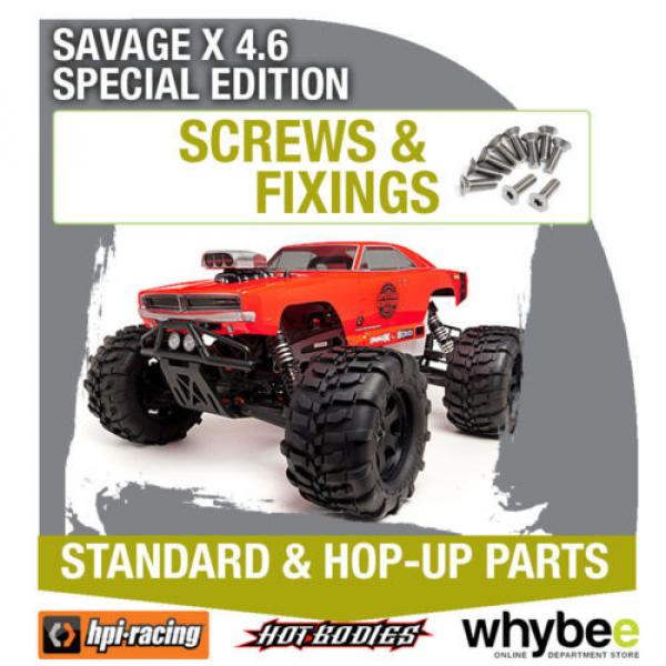 HPI SAVAGE X 4.6 SPECIAL EDITION [Screws &amp; Fixings] Genuine HPi Racing R/C Parts #1 image