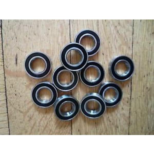 10pcs 6 x 13 x 5 mm 686-2RS Sealed Model Thin-Section Ball Radial Bearing 6*13*5 #1 image