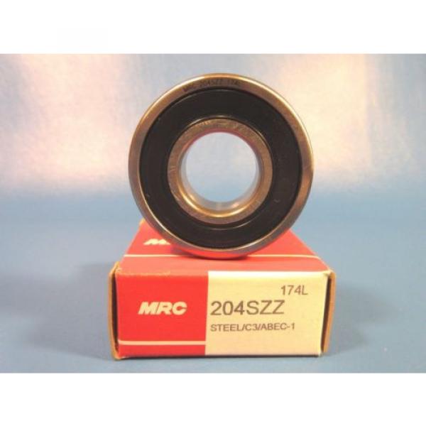 MRC 204SZZ Single Row Radial Bearing (SKF 6204 2RS,Timken/Fafnir 204PP, NSK) #1 image