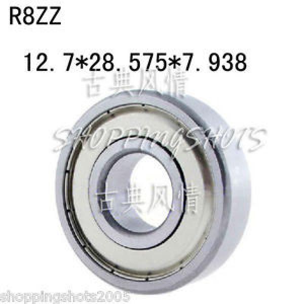 1pcs R8 ZZ 1/2&#034;*1-1/8&#034;*5/​16&#034; inch Bearing Miniature Ball Radial Bearings R8ZZ #1 image