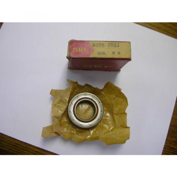 SKF 6005 2RSJ RADIAL DEEP GROOVE BALL BEARING NIB #1 image