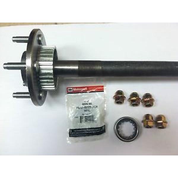 03-04 crown victoria marquis town car rear axle shaft with bearing &amp; seal &amp; lugs #1 image