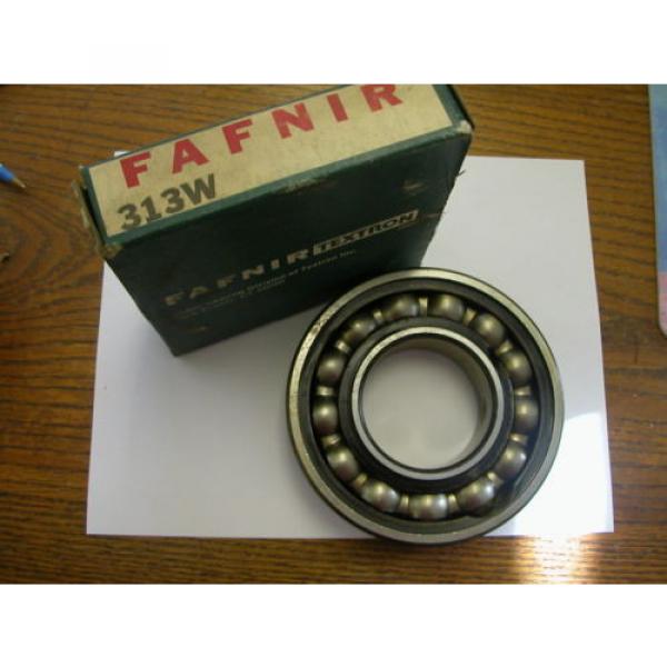 FAFNIR 313W Radial Deep Groove Ball Bearing  65 mm ID, 140 mm OD, 33 MM  NIB #1 image