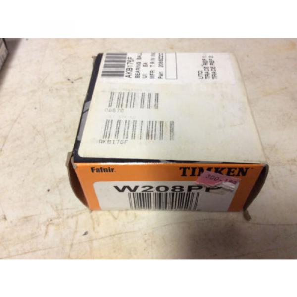 Timken W208PP Radial Bearing #1 image