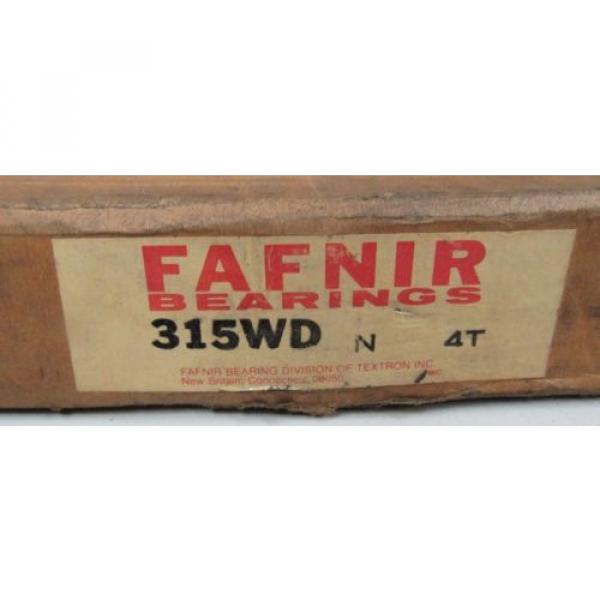 FAFNIR RADIAL BEARING 315WD N 315WDN NIB #2 image