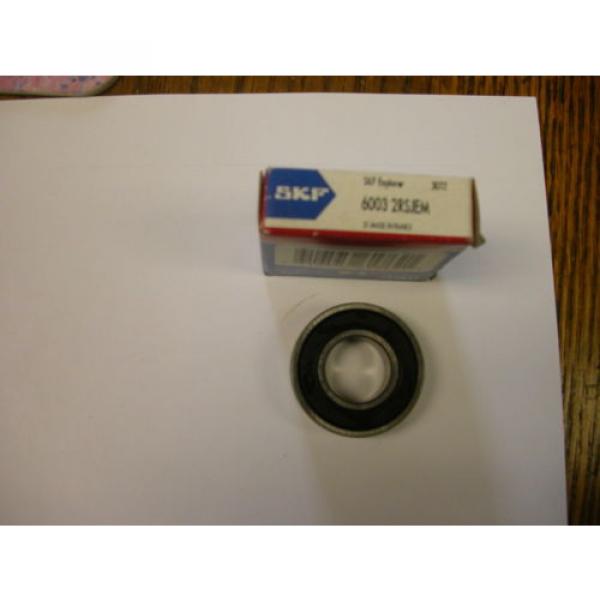 SKF 6003 2RSJEM RADIAL DEEP GROOVE BALL BEARING NIB #1 image