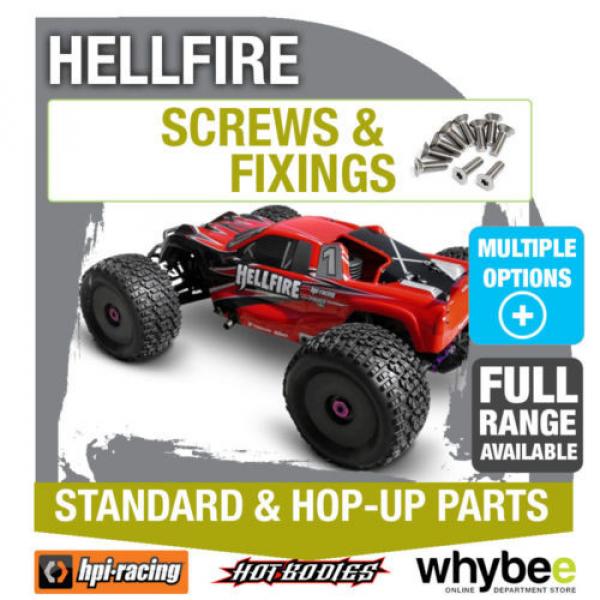 HPI HELLFIRE TRUCK [Screws &amp; Fixings] Genuine HPi Racing R/C Parts! #1 image