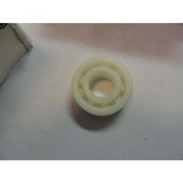 Plastic Race Style Radial Ball Bearing, MSC #35437607 #1 image