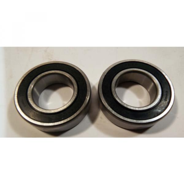 2 NEW PEER 6005RLD RUBBER SEALED RADIAL BEARINGS #1 image