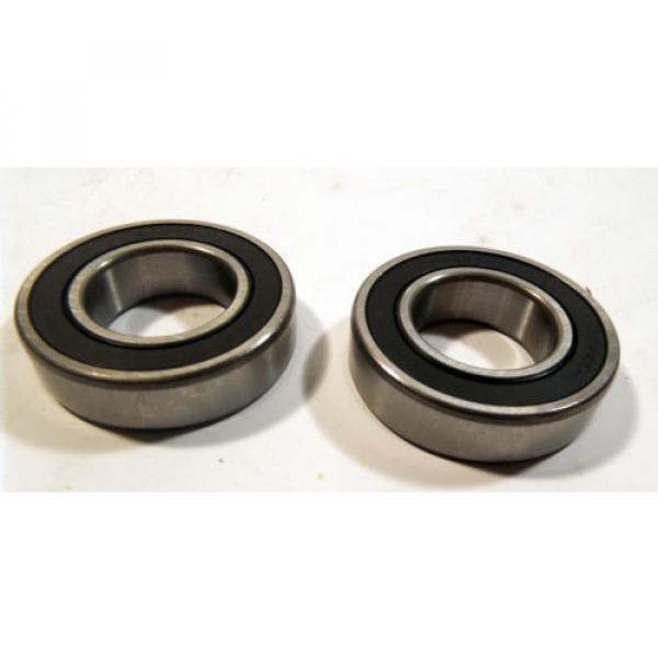 2 NEW PEER 6005RLD RUBBER SEALED RADIAL BEARINGS #4 image