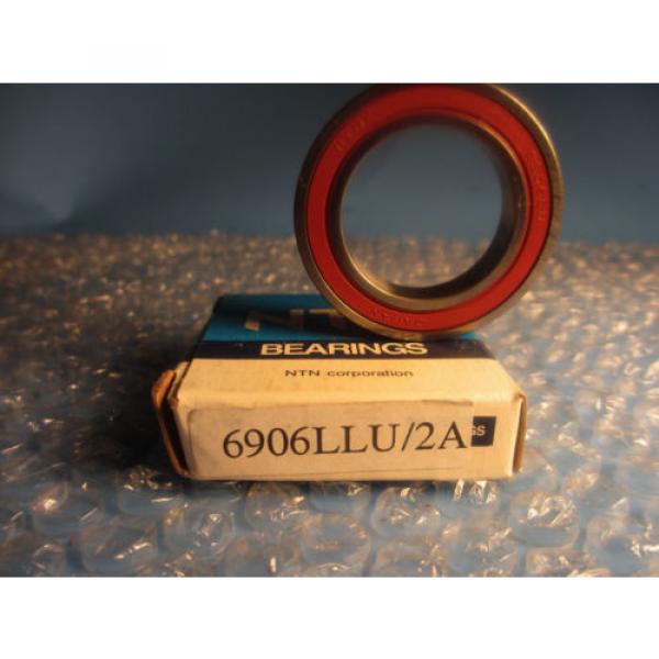 NTN 6906LLU, 6906 LLU 2A, Single Row Radial Bearing #2 image