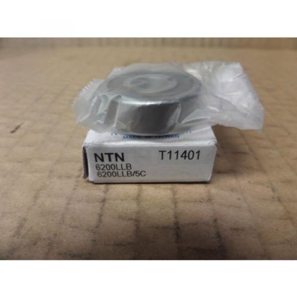 NTN Single Row Radial Ball Bearing 6200LLB 6200LLB/5C New #1 image