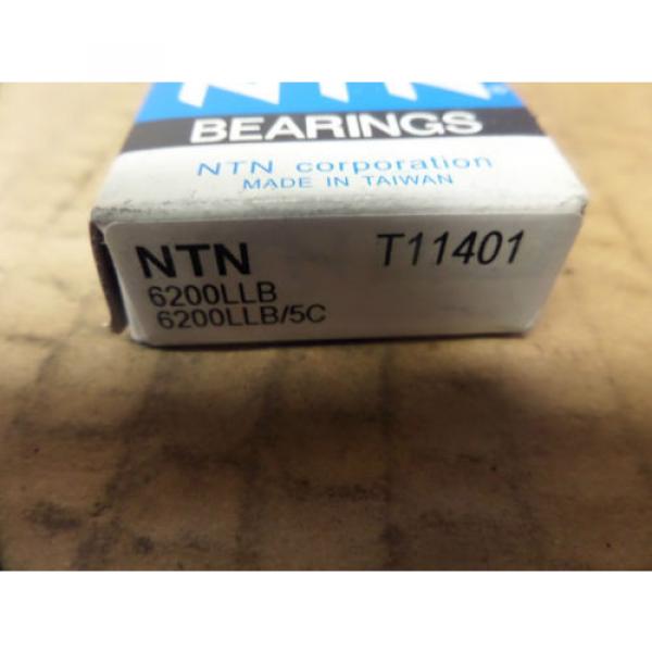 NTN Single Row Radial Ball Bearing 6200LLB 6200LLB/5C New #3 image