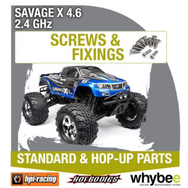 HPI SAVAGE X 4.6 2.4GHz [Screws &amp; Fixings] Genuine HPi Racing R/C Parts! #1 image