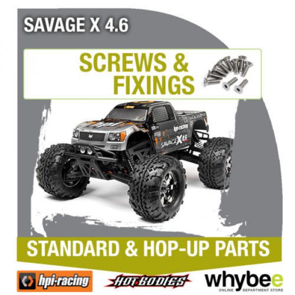 HPI SAVAGE X 4.6 [Screws &amp; Fixings] Genuine HPi Racing R/C Parts! #1 image