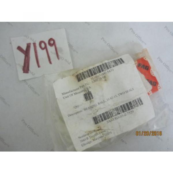 5 QTY 6302.2RSR.C3.L38 RADIAL AND GROOVE BALL BEARING #4 image