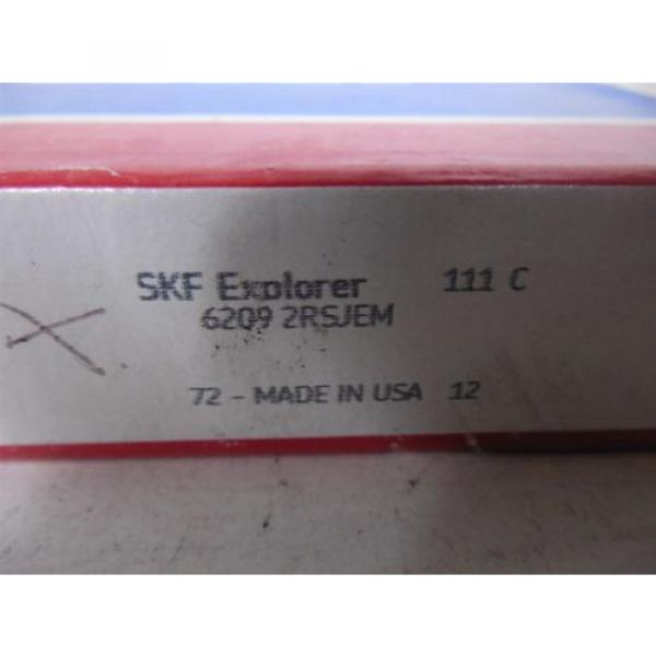 NEW SKF Explorer 6209 2RSJEM Radial Deep Groove Ball Bearing #2 image