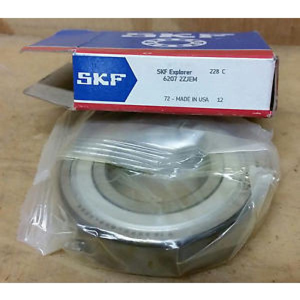 SKF 6207 2ZJEM Radial/Deep Groove Ball Bearing-Metric - 35 mm ID *new* #1 image