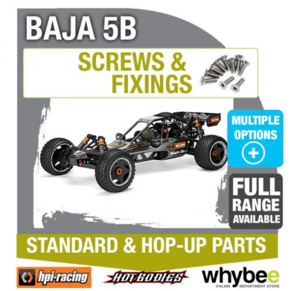 HPI BAJA 5B [Screws &amp; Fixings] Genuine HPi Racing R/C Standard &amp; Hop-Up Parts! #1 image