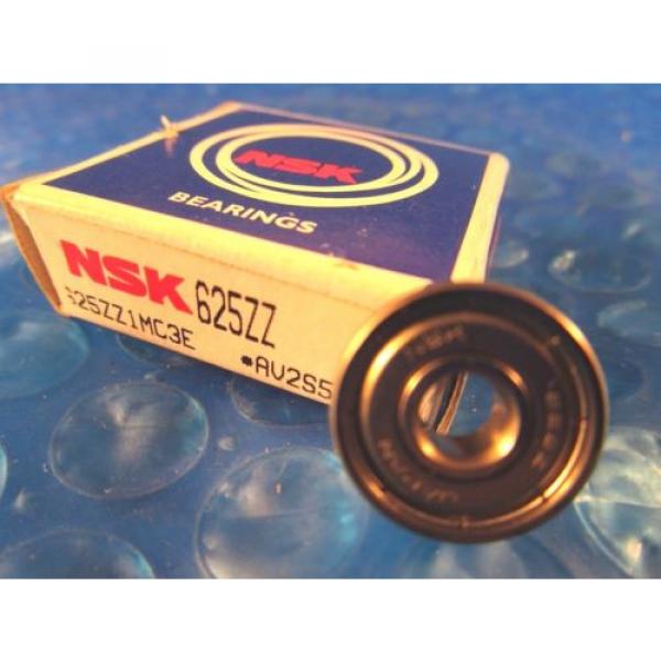 NSK 625 ZZ, Single Row Radial Bearing, 625ZZ (=2 SKF, NTN, KOYO, 2Z #2 image