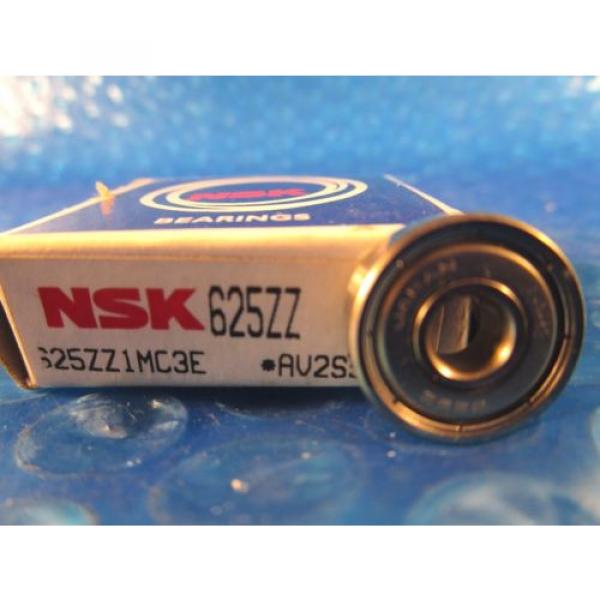 NSK 625 ZZ, Single Row Radial Bearing, 625ZZ (=2 SKF, NTN, KOYO, 2Z #4 image