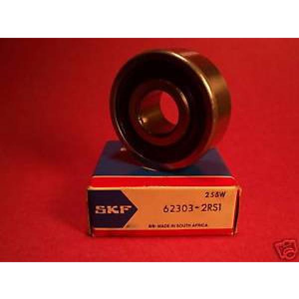 SKF 62303 2RS1, Single Row Radial Bearing #1 image