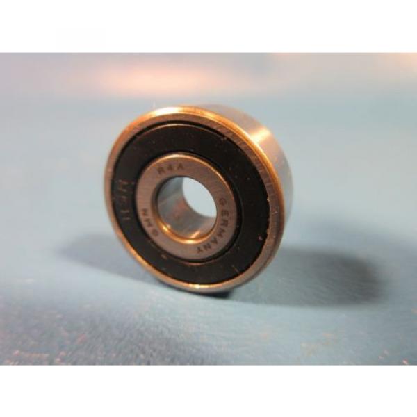 R4A 2RS GMN Radial Ball Bearing, Double Sealed, 1/4&#034; x 3/4&#034; Made in Germany #1 image