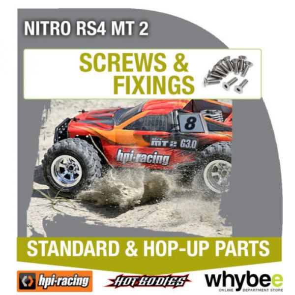 HPI NITRO RS4 MT 2 [Screws &amp; Fixings] Genuine HPi Racing R/C Parts! #1 image