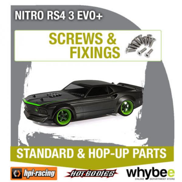 HPI NITRO RS4 3 EVO+ [Screws &amp; Fixings] Genuine HPi Racing R/C Parts! #1 image