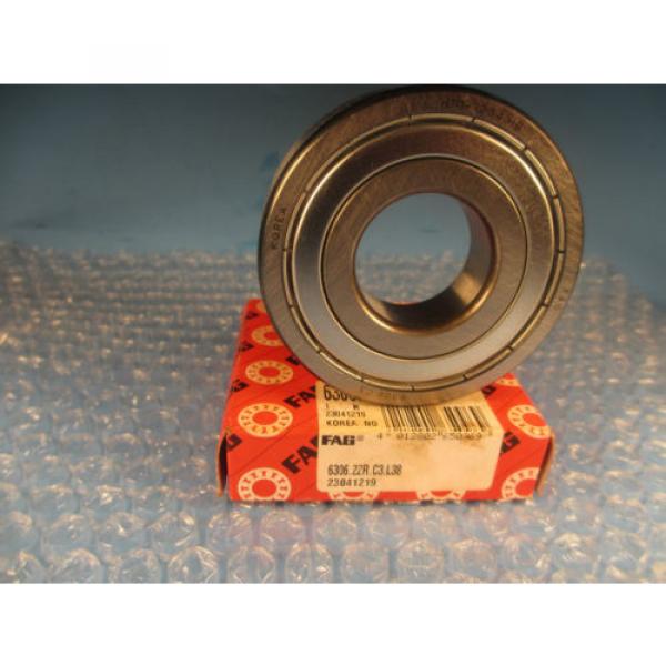 FAG 6306 2RSR, 63062RSR, Single Row Radial Bearing #2 image