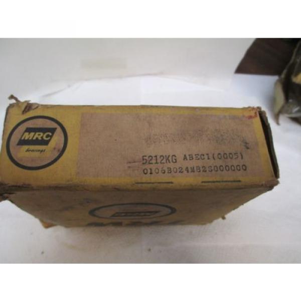 NEW TRW MRC BEARINGS 5212KG (0005) ABEC1 0106B024M82S000000 RADIAL BALL BEARING #4 image