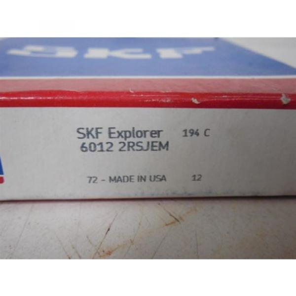 NEW SKF Explorer 6012 2RSJEM Radial Ball Bearing #2 image