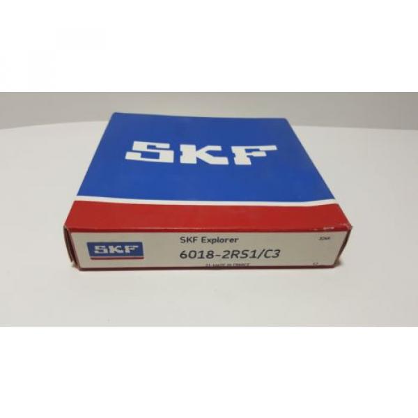 **NEW** SKF 6018 2RS1/C3,Radial/Deep Groove Ball Bearing-Metric ,SKF 6018-2RS1/C #1 image