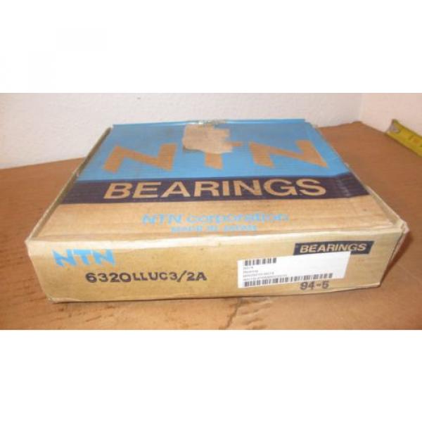 NTN  6320LLUC3/2A SEALED RADIAL BEARING  6320C3 NEW  **LAST ONE #2 image