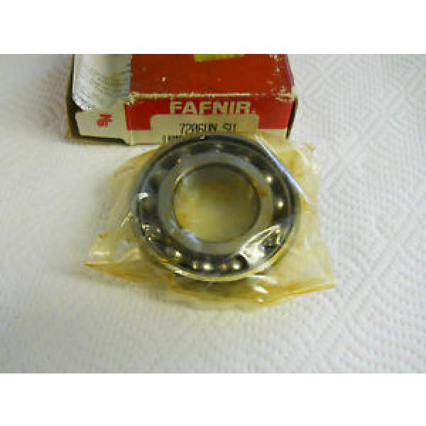 FAFNIR 7206WN-SU RADIAL BALL BEARING 30 X 62 X 16MM NEW CONDITION IN BOX #1 image