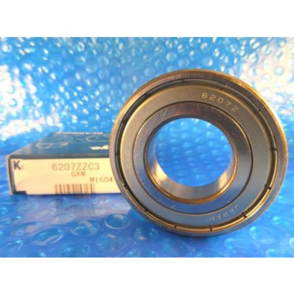 Koyo 6207 ZZC3, Single Row Radial Bearing (SKF 2Z, Fafnir/Timken 207KDD, NSK) #1 image