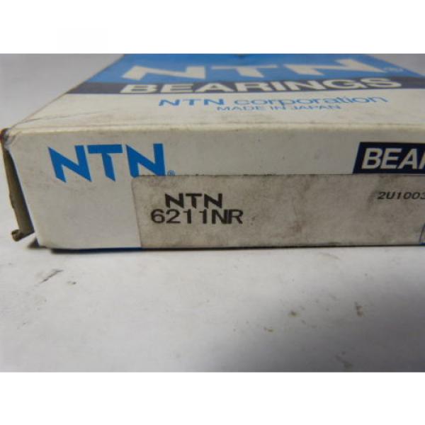 NTN 6211NR Radial Ball Bearing ! NEW ! #3 image