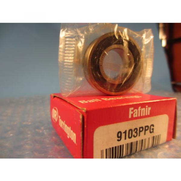 Fafnir 9103PPG 9103 PPG, Single Row Radial Bearing with snap ring #1 image