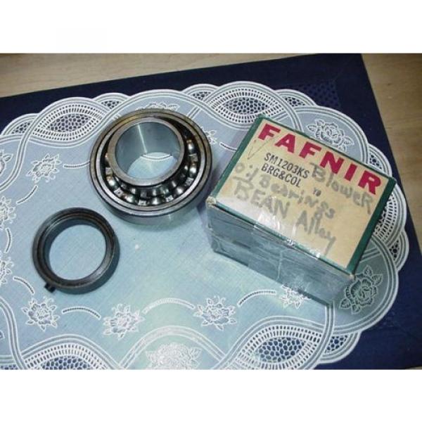 Fafnir SM1203KS Radial/Deep Groove Ball Bearing, 2-3/16&#034; x 110mm NEW IN BOX! #1 image