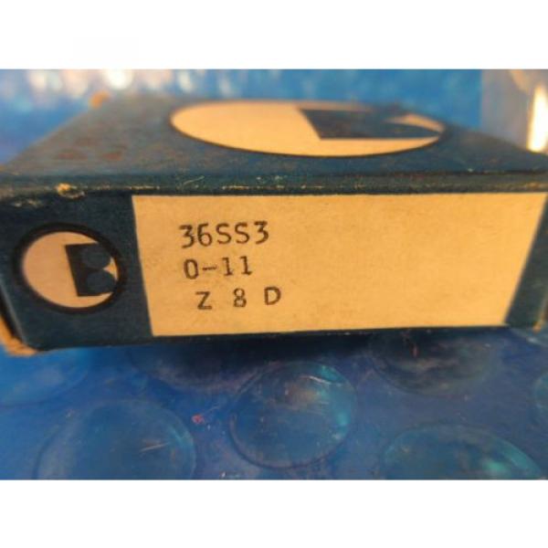 Barden 36SS3, Single Row Radial Bearing, 6 mm ID x 19 mm OD x 6 mm Wide #2 image