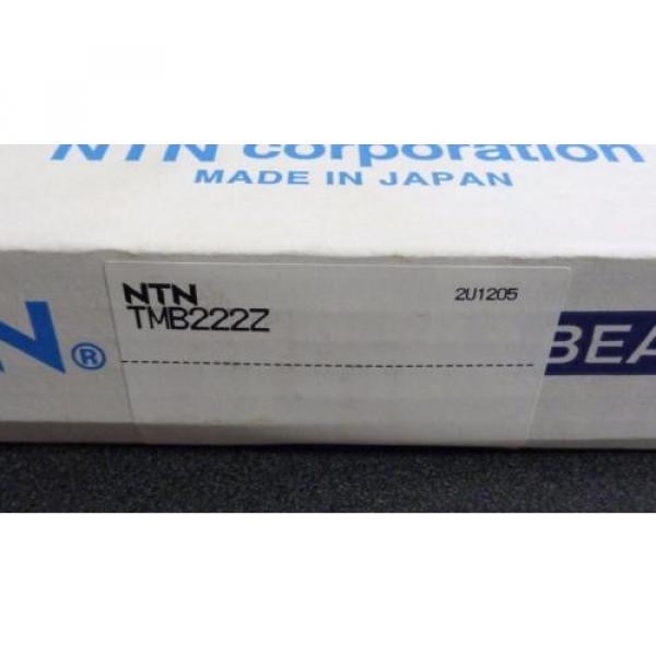 NTN TMB222Z Single Row Thermal Mechanical Radial Ball Bearing - CASE OF 3 #4 image