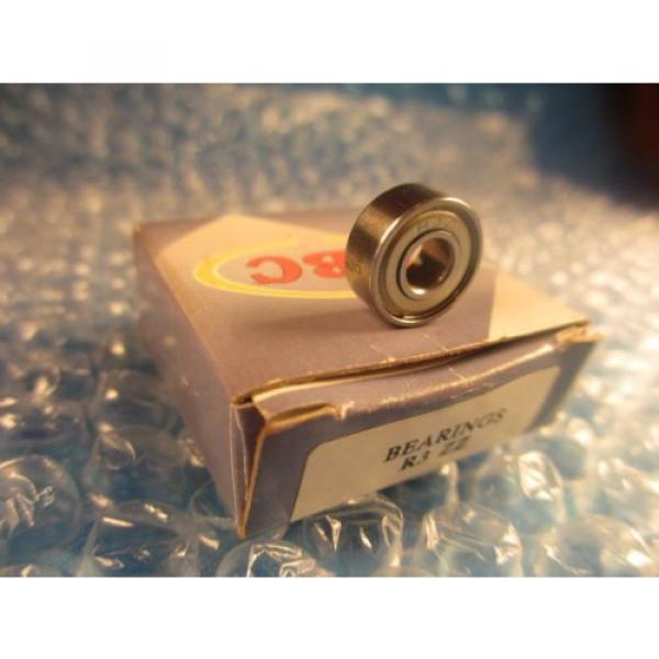 EBC R3ZZ, R3 ZZ, Single Row Radial Steel Bearing #2 image